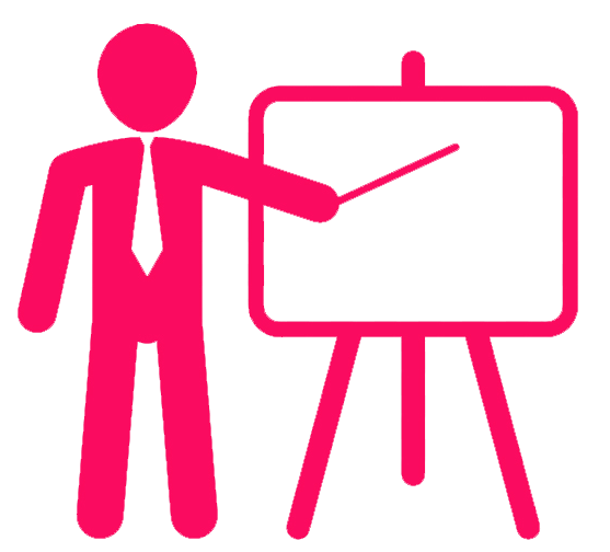 presenting